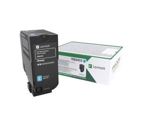 LEXMARK CS/CX727,CS728 CYAN 10K 75B20C0 - 443056 - zdjęcie